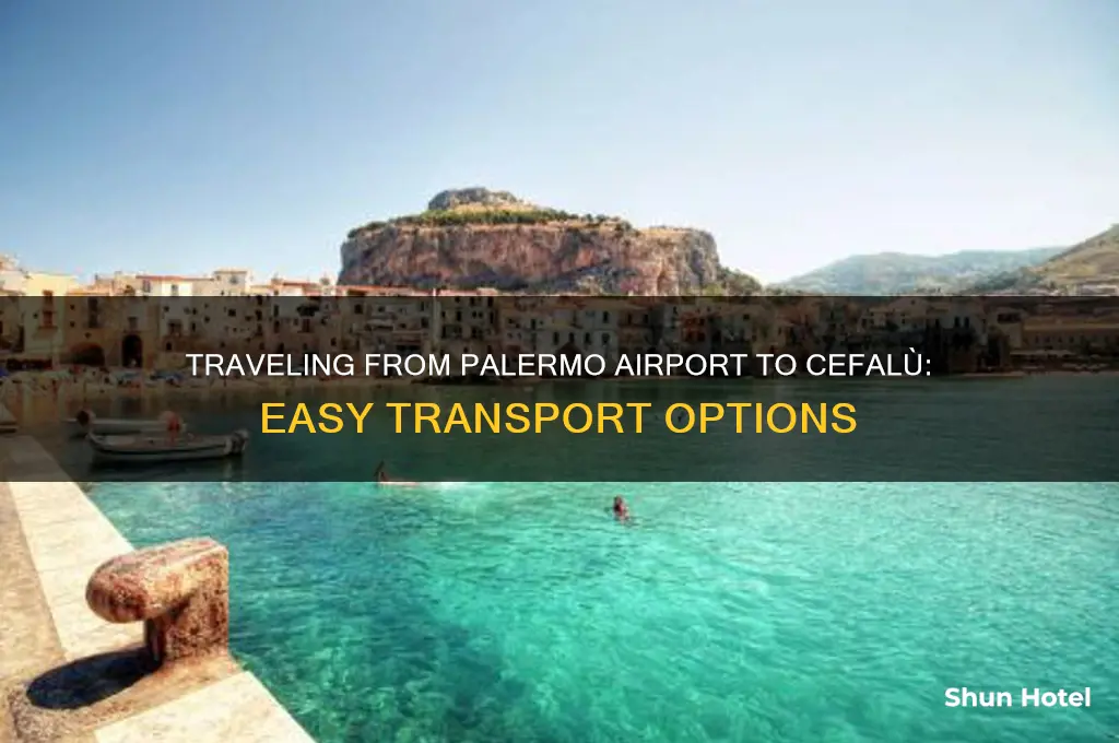 how do i get from palermo airport to cefalu