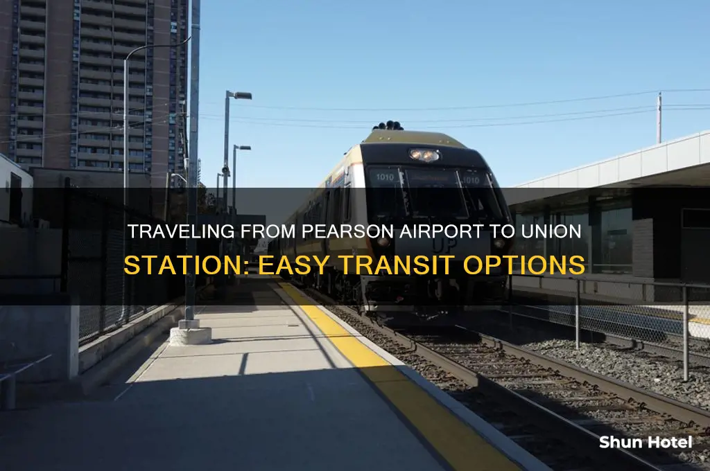 how do i get from pearson airport to union station