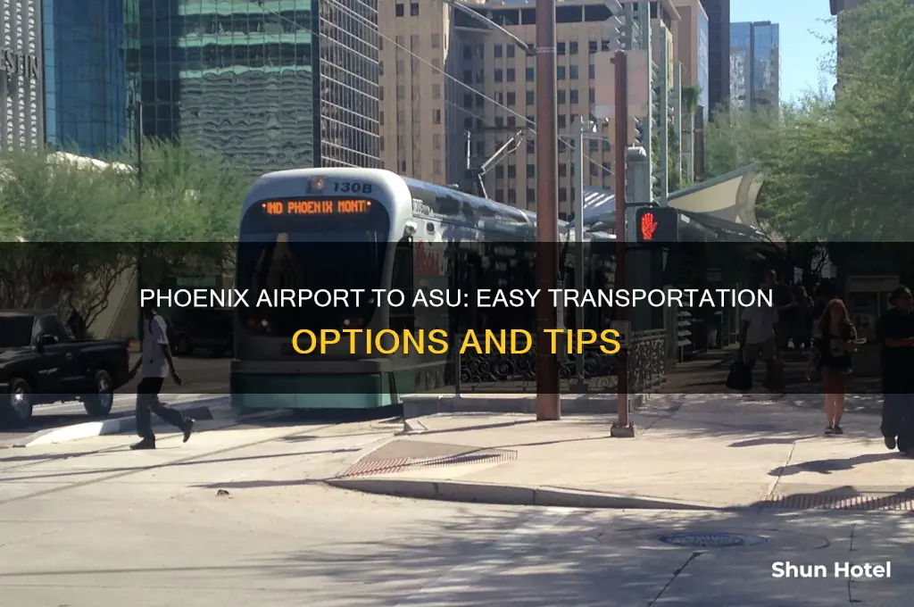 how do i get from phoenix airport to asu