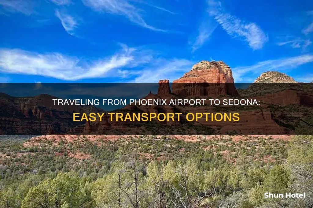 how do i get from phoenix airport to sedona