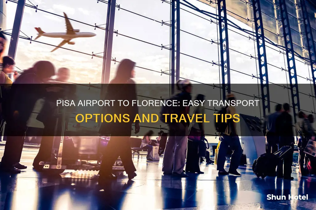 how do i get from pisa airport to florence