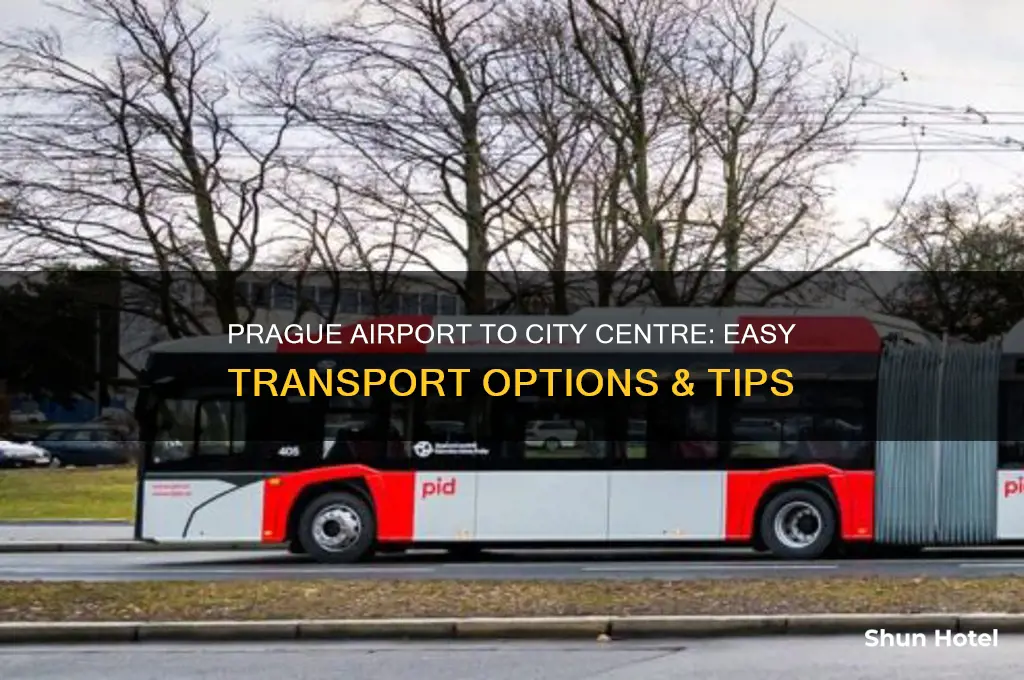 how do i get from prague airport to city centre