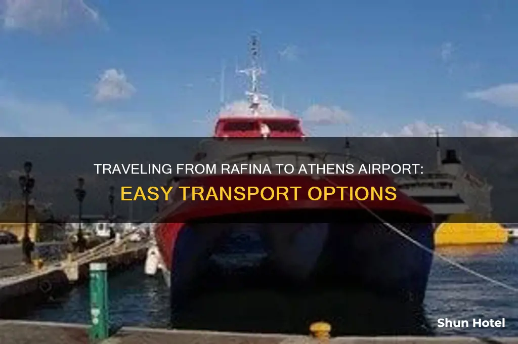 how do i get from rafina to athens airport