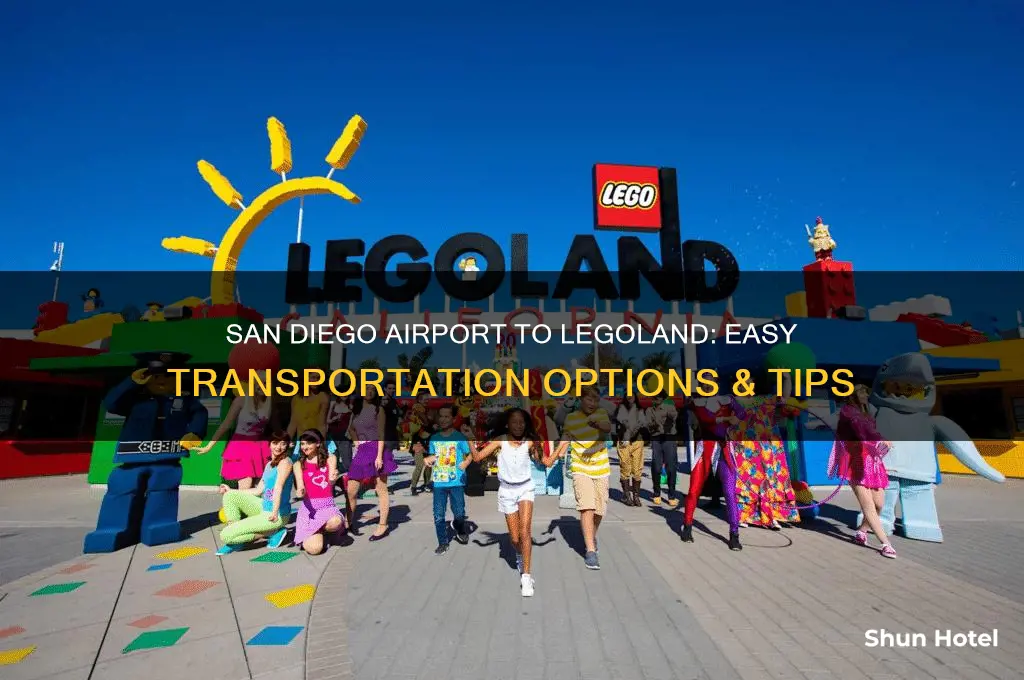 how do i get from san diego airport to legoland