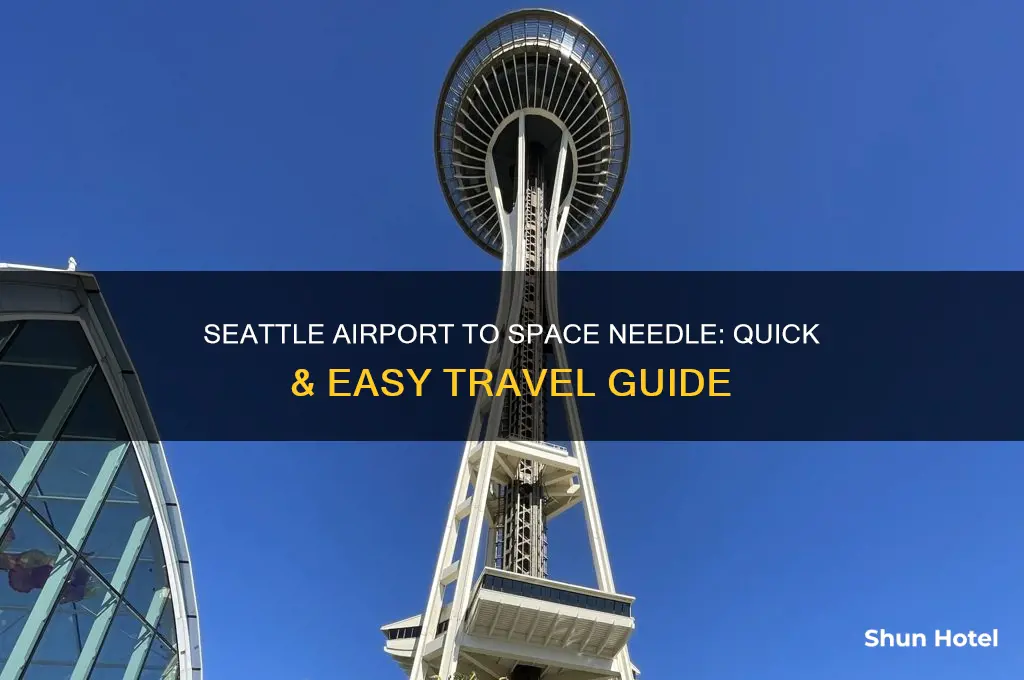 how do i get from seattle airport to space needle