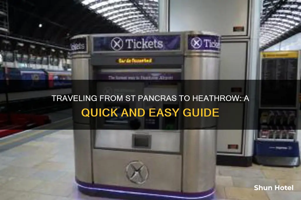 how do i get from st pancras to heathrow airport