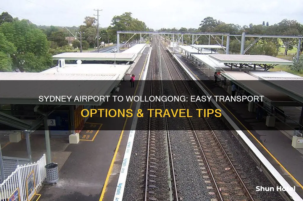 how do i get from sydney airport to wollongong