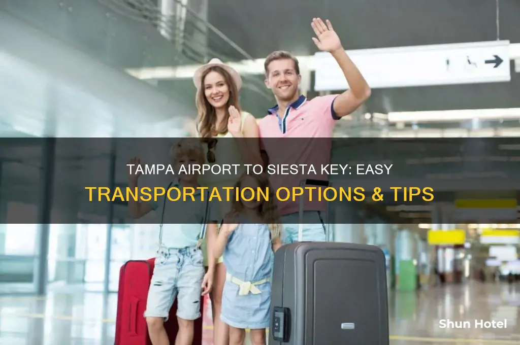 how do i get from tampa airport to siesta key