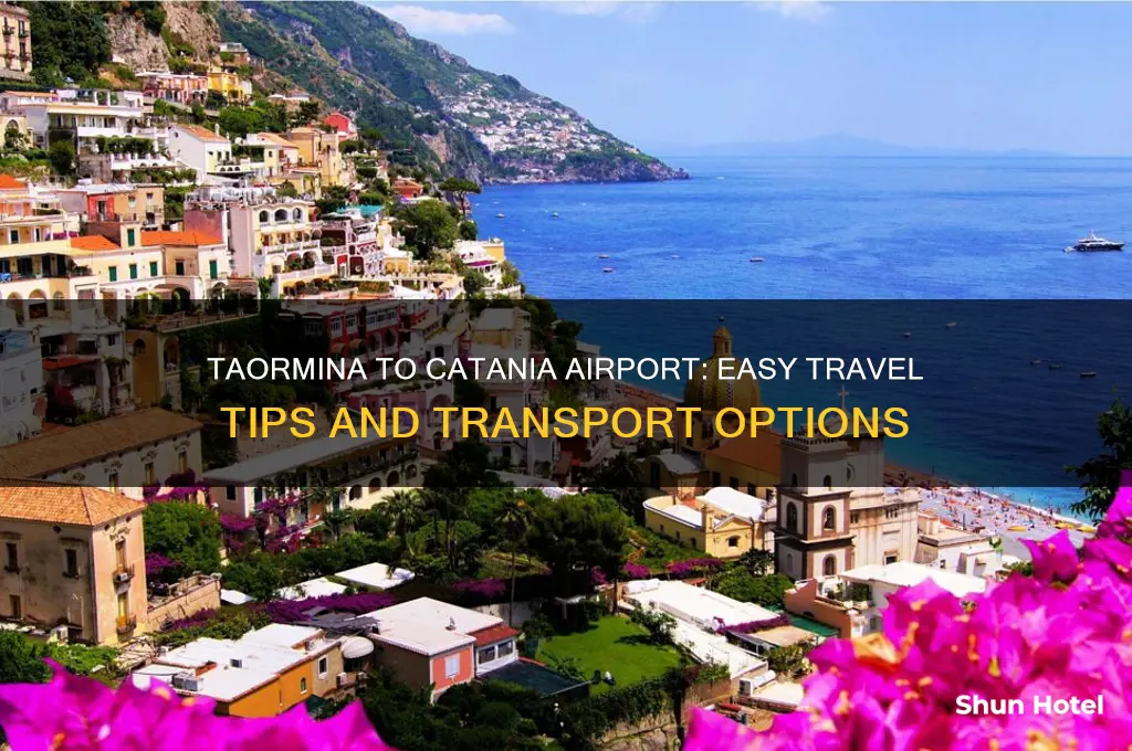 how do i get from taormina to catania airport