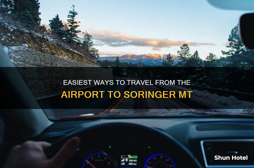 how do i get from the airport to soringer mt