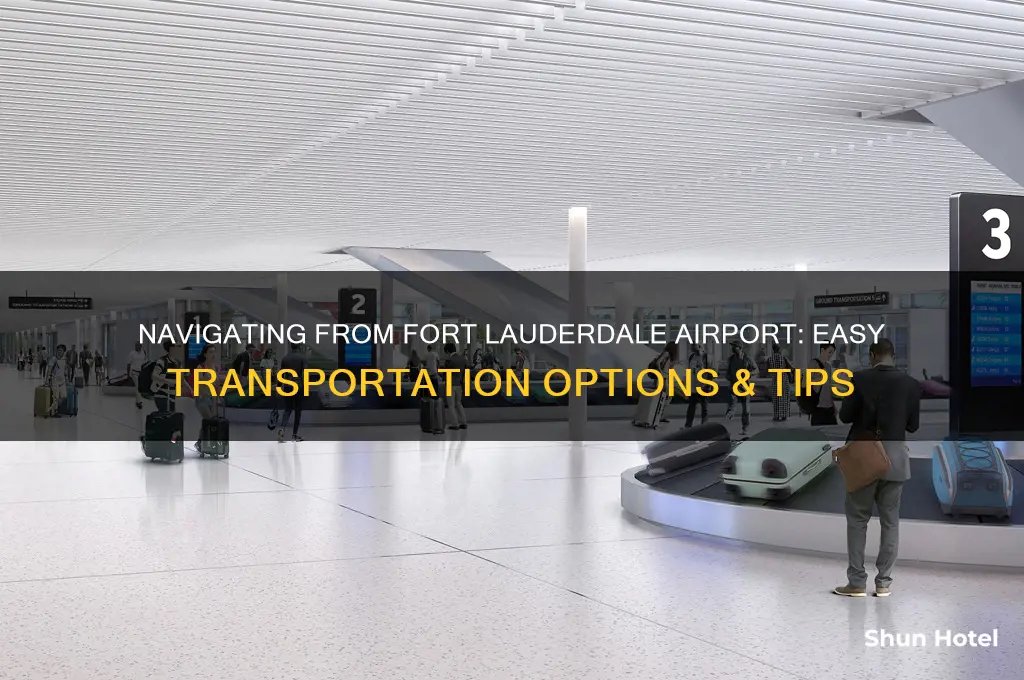 how do i get from the fort lauderdale airport