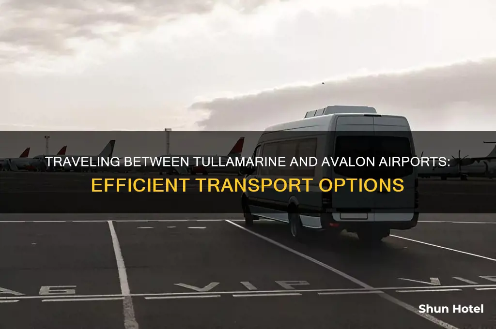 how do i get from tullamarine airport to avalon airport