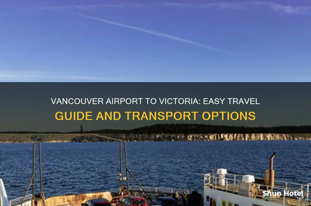 how do i get from vancouver airport to victoria