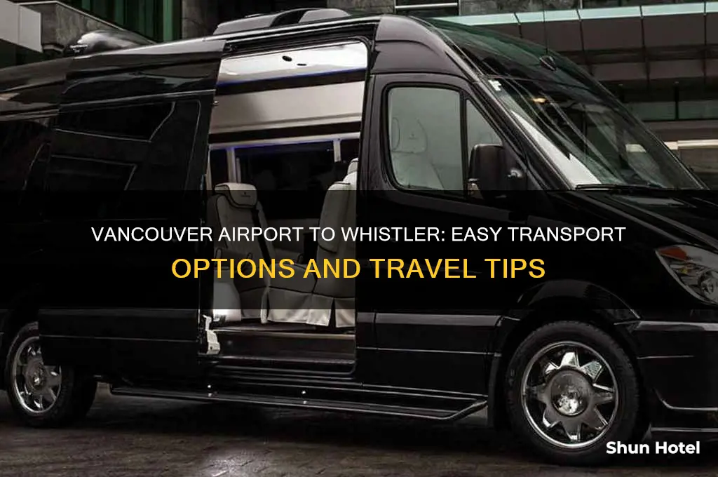 how do i get from vancouver airport to whistler