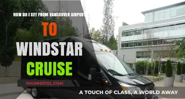 Vancouver Airport to Windstar Cruise: Easy Transportation Options