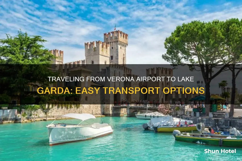 how do i get from verona airport to lake garda