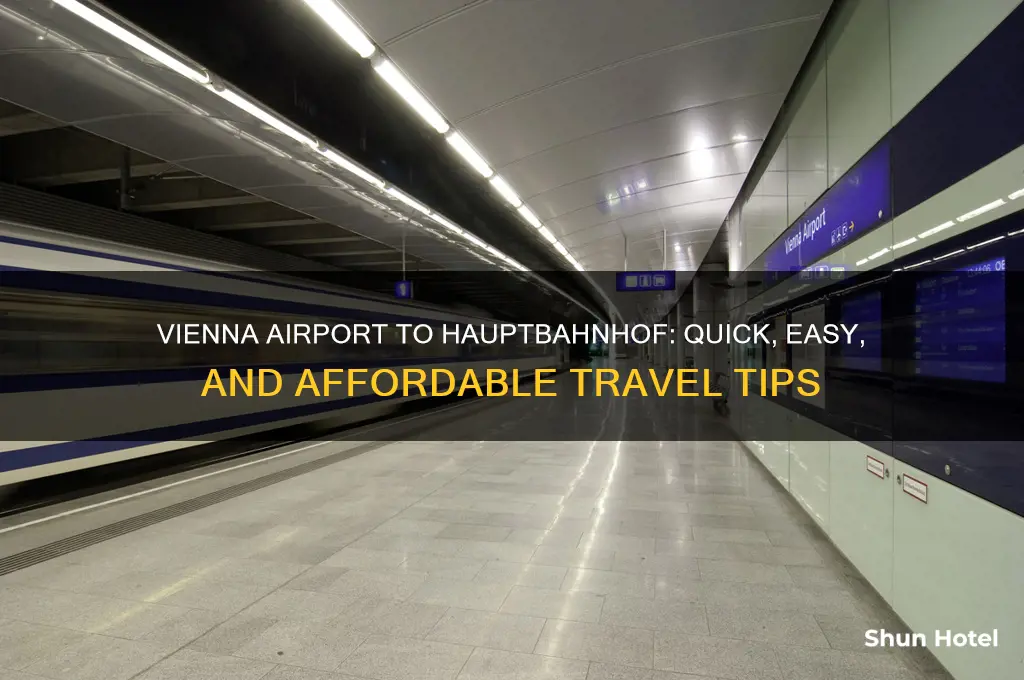 how do i get from vienna airport to hauptbahnhof