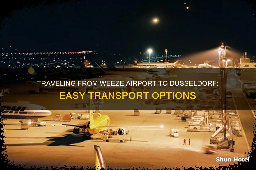 how do i get from weeze airport to dusseldorf