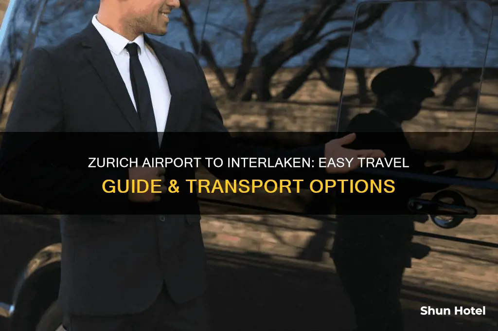 how do i get from zurich airport to interlaken