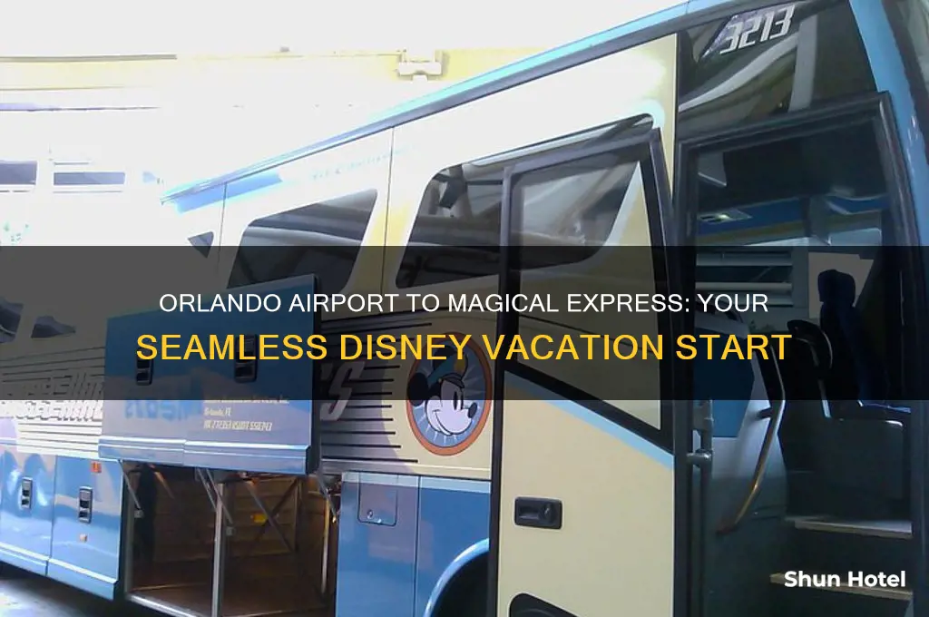 how do i get magical express from orlando airport
