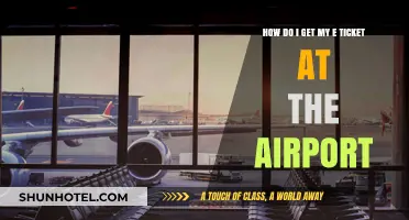 How to Retrieve Your E-Ticket at the Airport: A Quick Guide