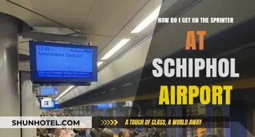 Navigating Schiphol Airport: A Quick Guide to Boarding the Sprinter