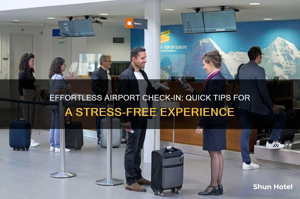 how do i get quick airport check in