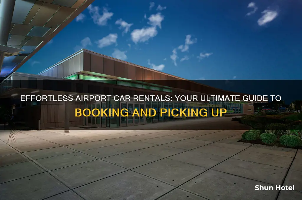 how do i get rental car at airport