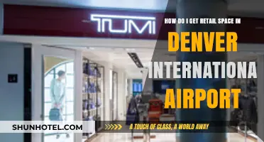 Securing Retail Space at Denver International Airport: A Comprehensive Guide