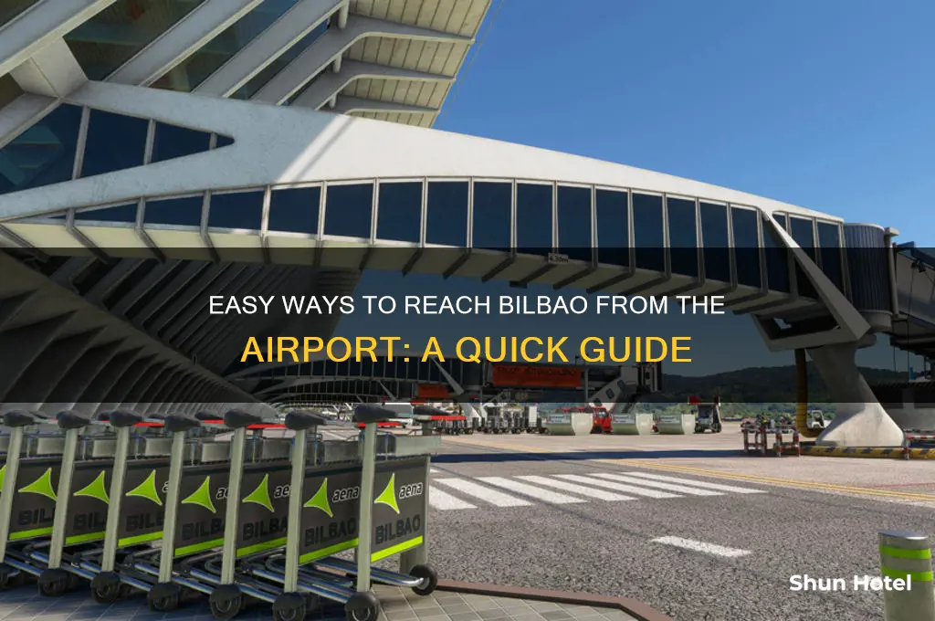 how do i get to bilbao from the airport