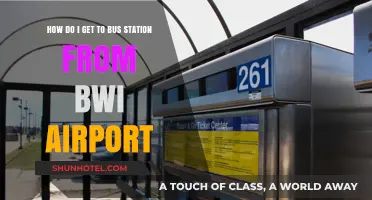 Navigating from BWI Airport to the Bus Station: A Quick Guide