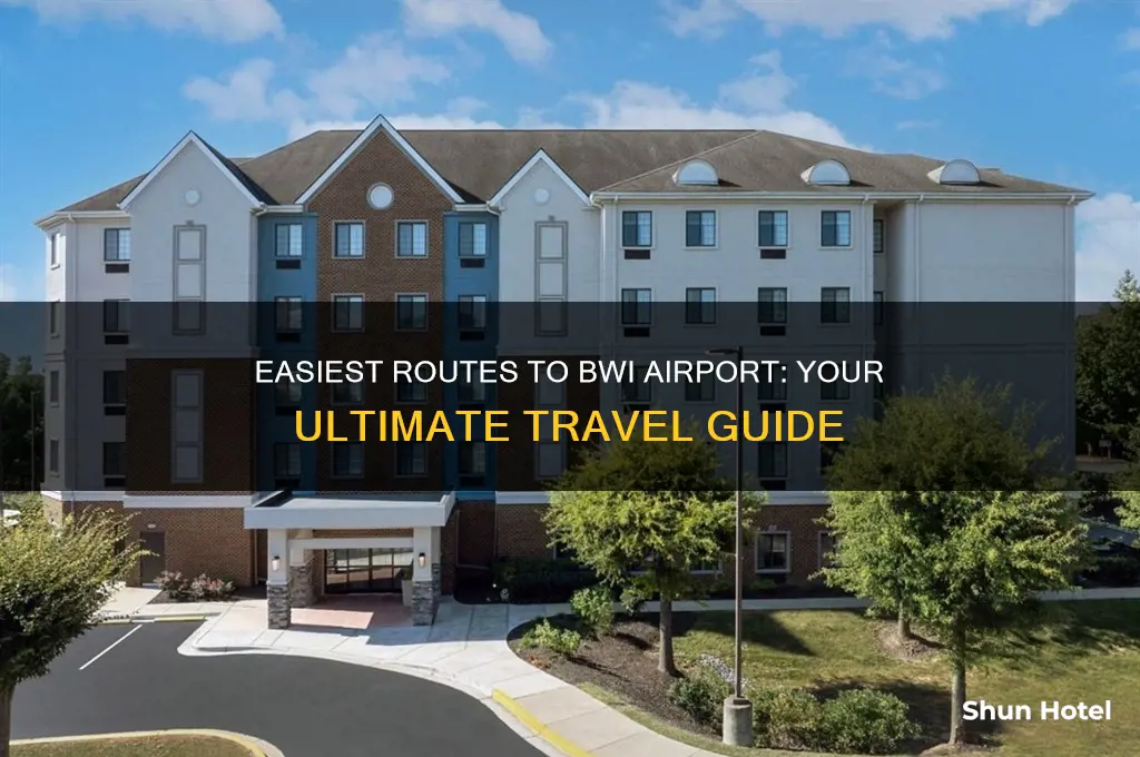 how do i get to bwi airport from here