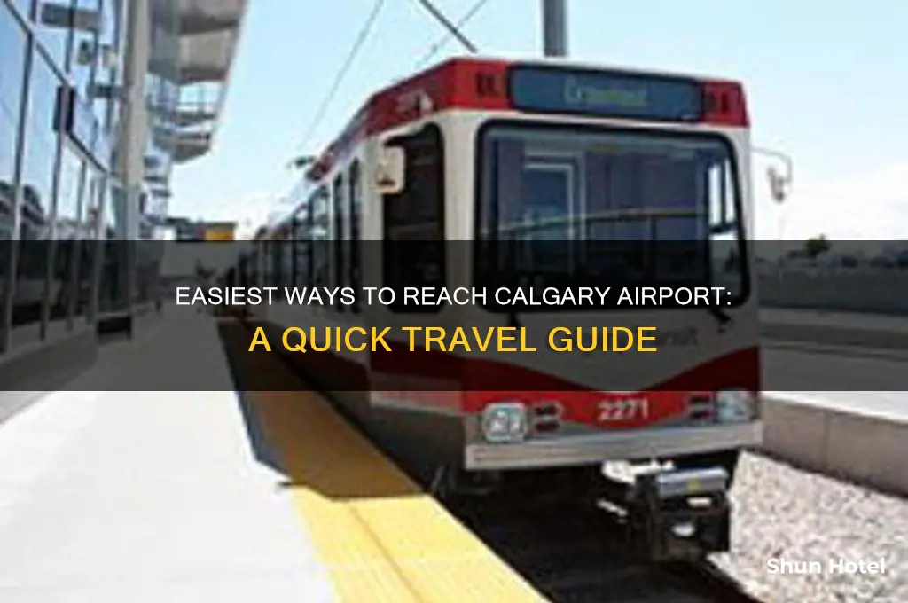 how do i get to calgary airport