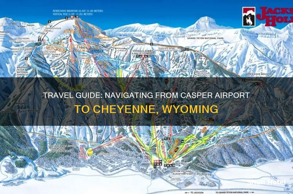how do i get to cheyenne from casper airport