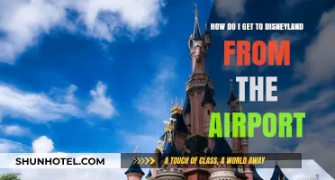 From Runway to Magic: Navigating to Disneyland from the Airport