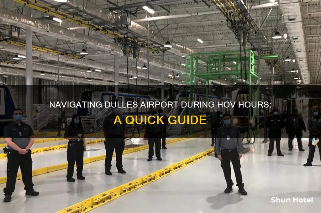 how do i get to dulles airport on hov hours