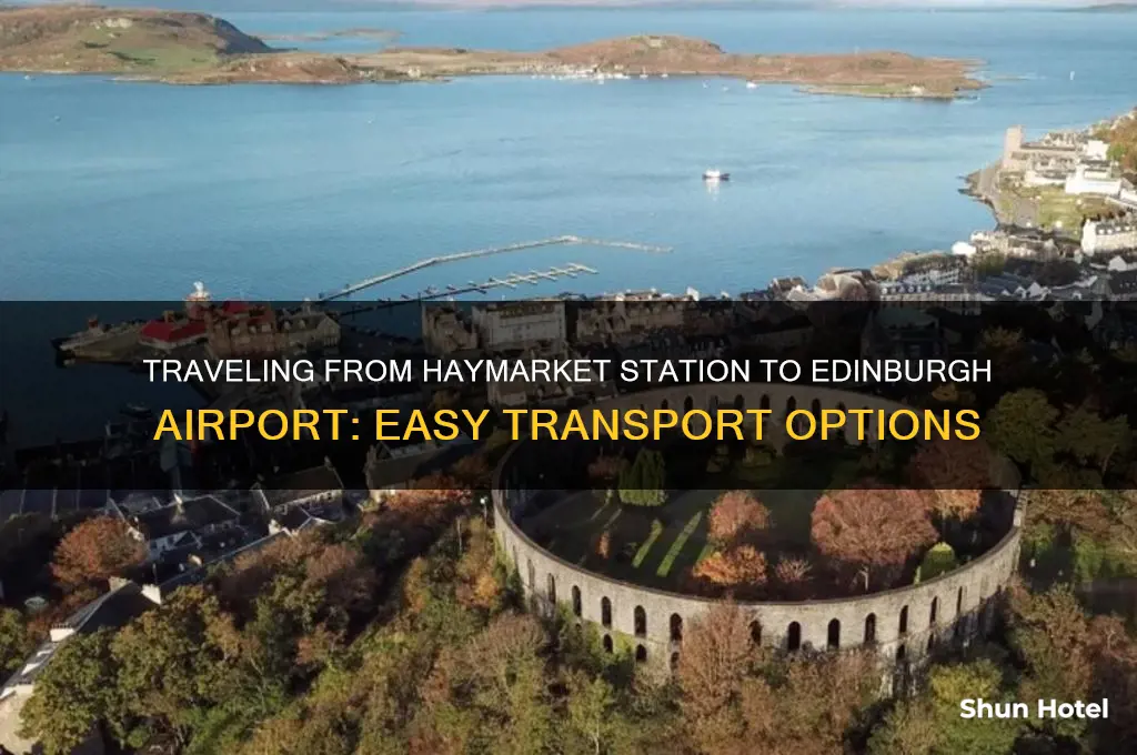 how do i get to edinburgh airport from haymarket station