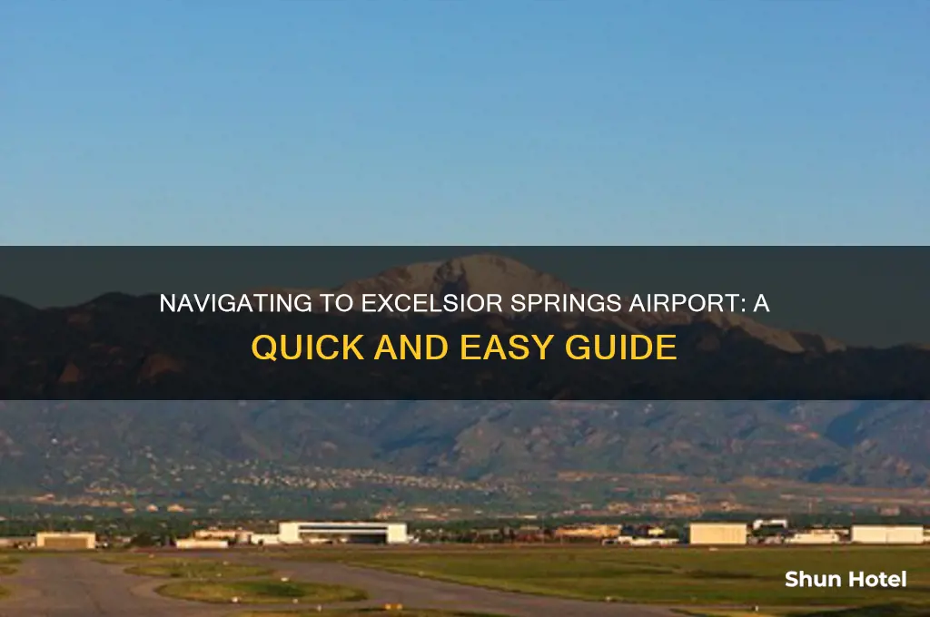 how do i get to excelsior springs airport