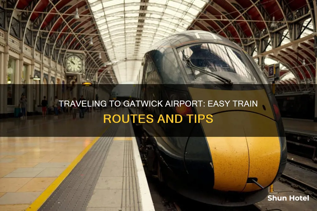 how do i get to gatwick airport by train