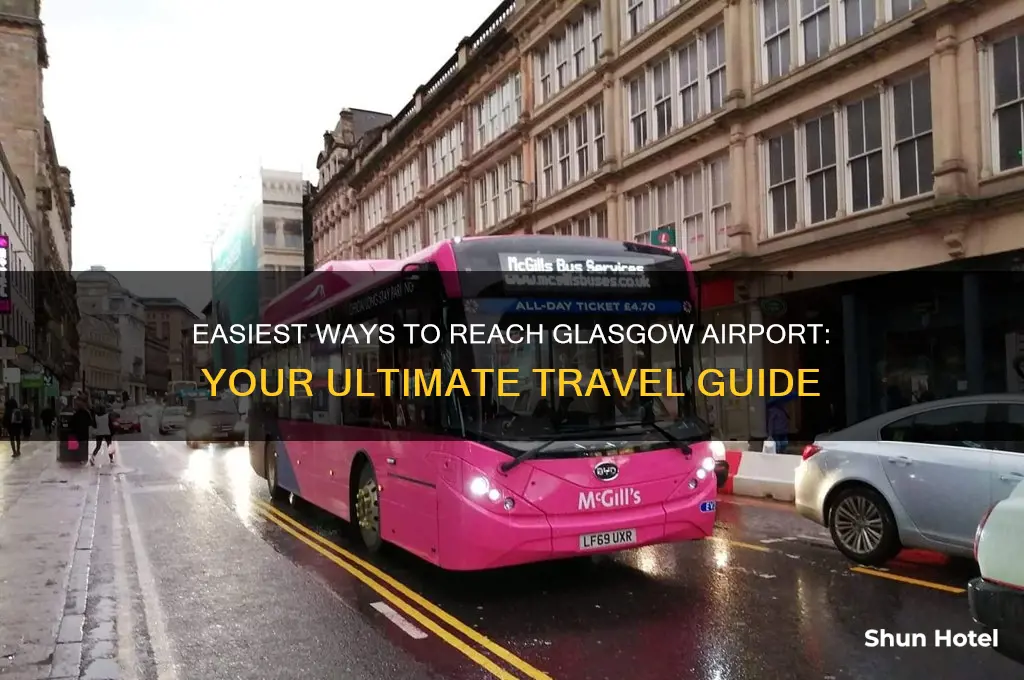 how do i get to glasgow airport