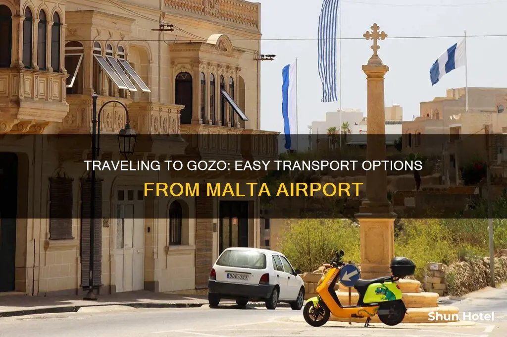 how do i get to gozo from malta airport