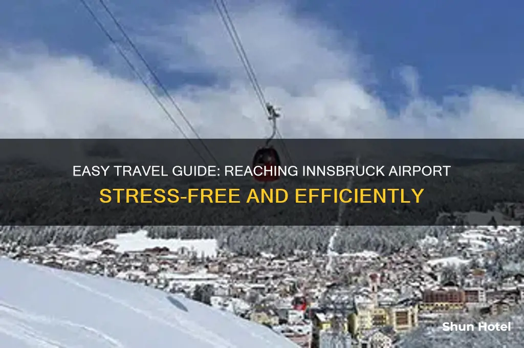 how do i get to innsbruck airport
