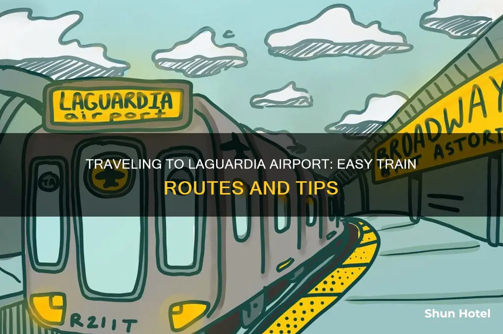 how do i get to laguardia airport by train