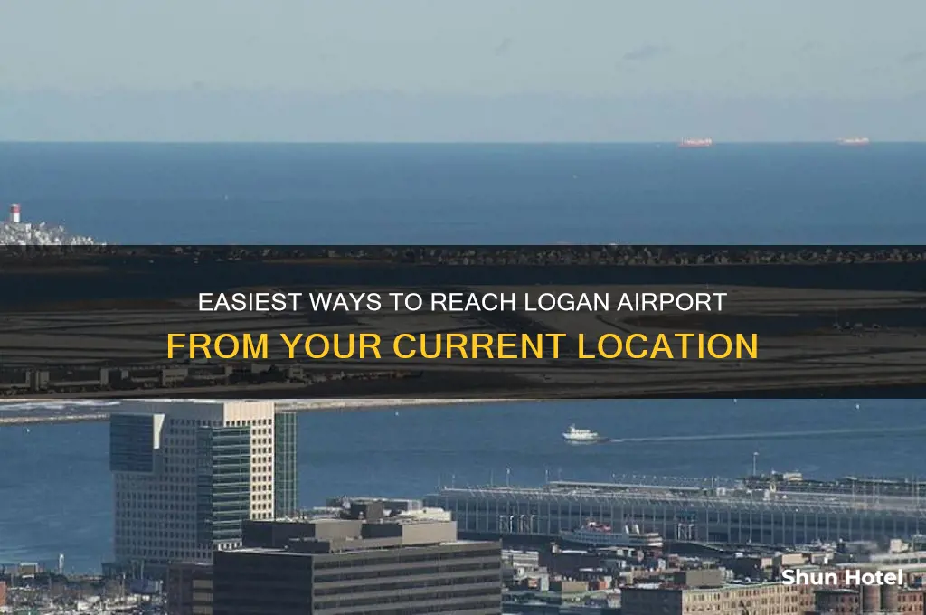 how do i get to logan airport from here
