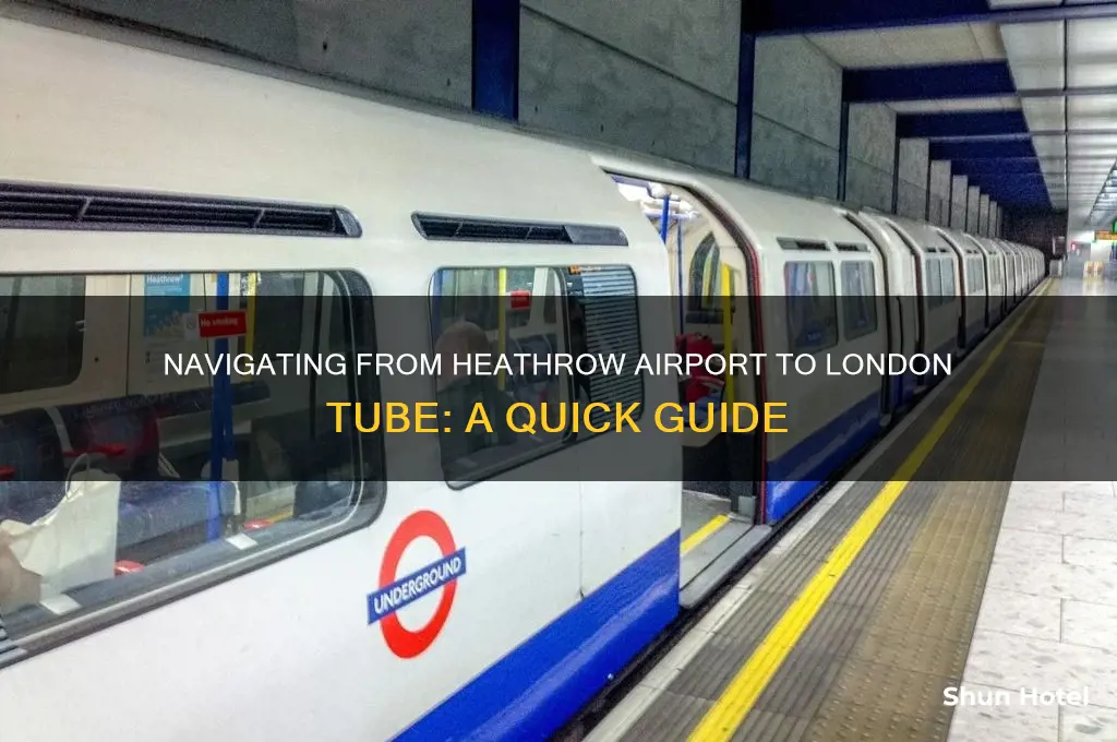 how do i get to london tube from heathrow airport