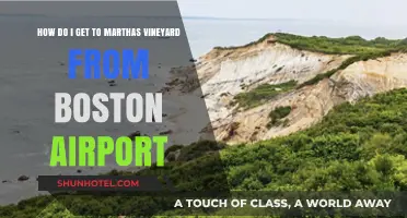 Traveling from Boston Airport to Martha's Vineyard: A Comprehensive Guide