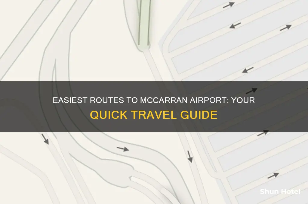how do i get to mccarran airport from here