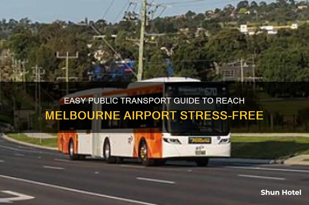 how do i get to melbourne airport by public transport