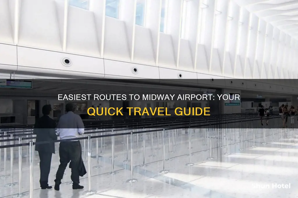 how do i get to midway airport from here