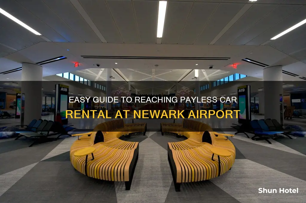 how do i get to payless car rental newark airport